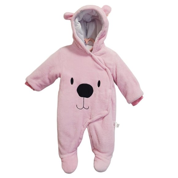 Newborn Baby Clothes Boy Girl Thick Wool Sets Jumpsuits for Cold - Picture 2 of 13